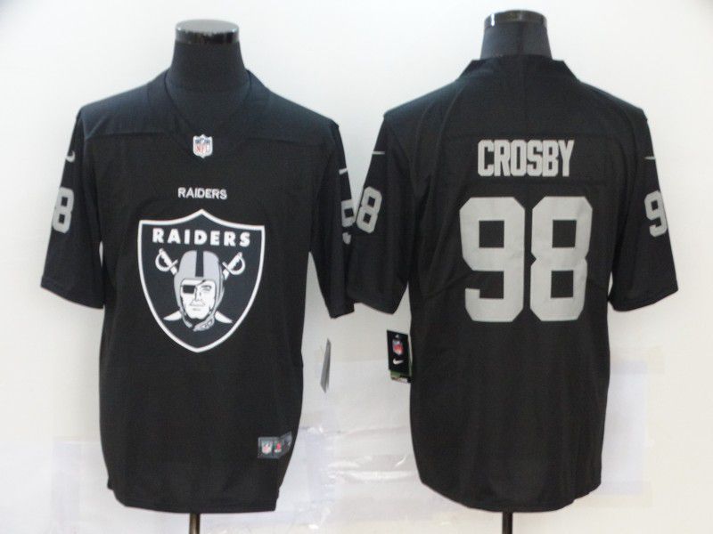 Men Oakland Raiders #99 Crosby Black Nike Team logo fashion NFL Jersey->oakland raiders->NFL Jersey
